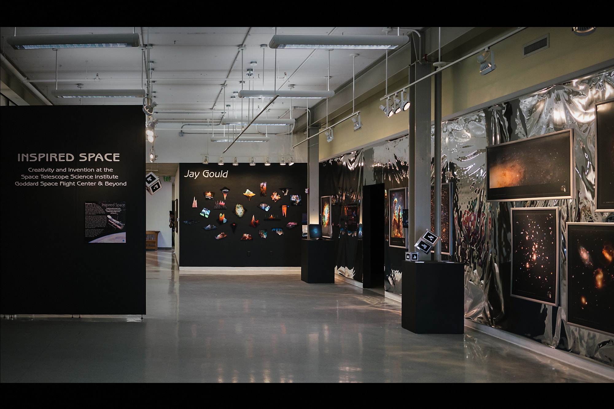 Exhibit production design at ArtScape in Baltimore, 2016.